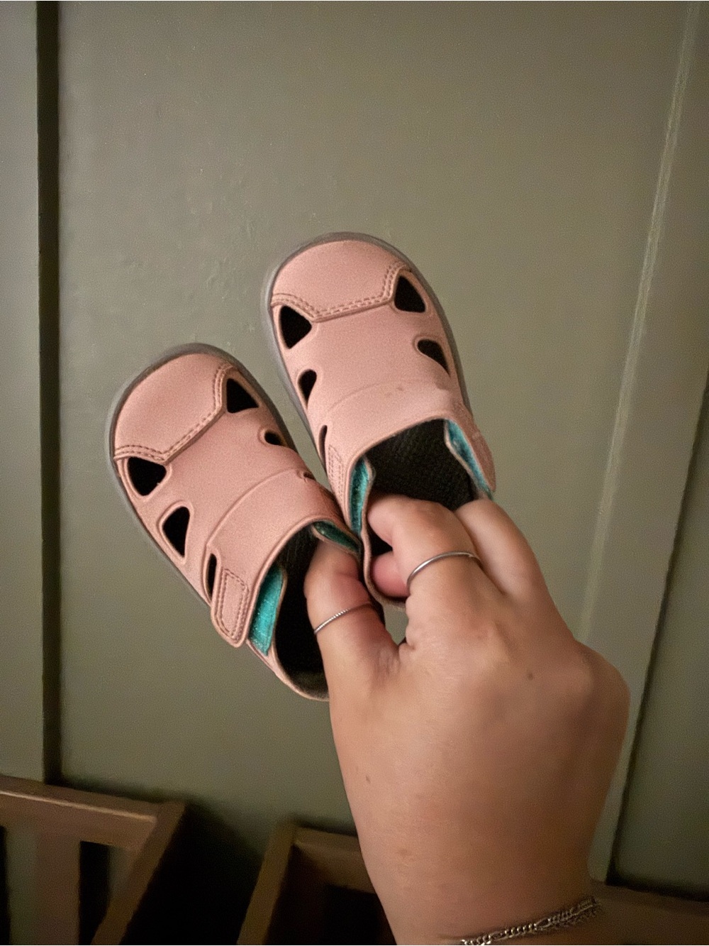 Ten Little Pink Everyday Sandals - size 5